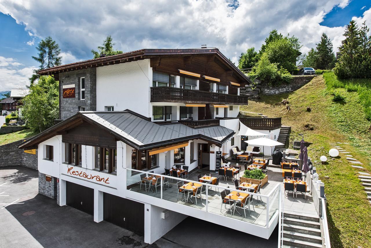 Hotel Restaurant Chesa Flims Bagian luar foto