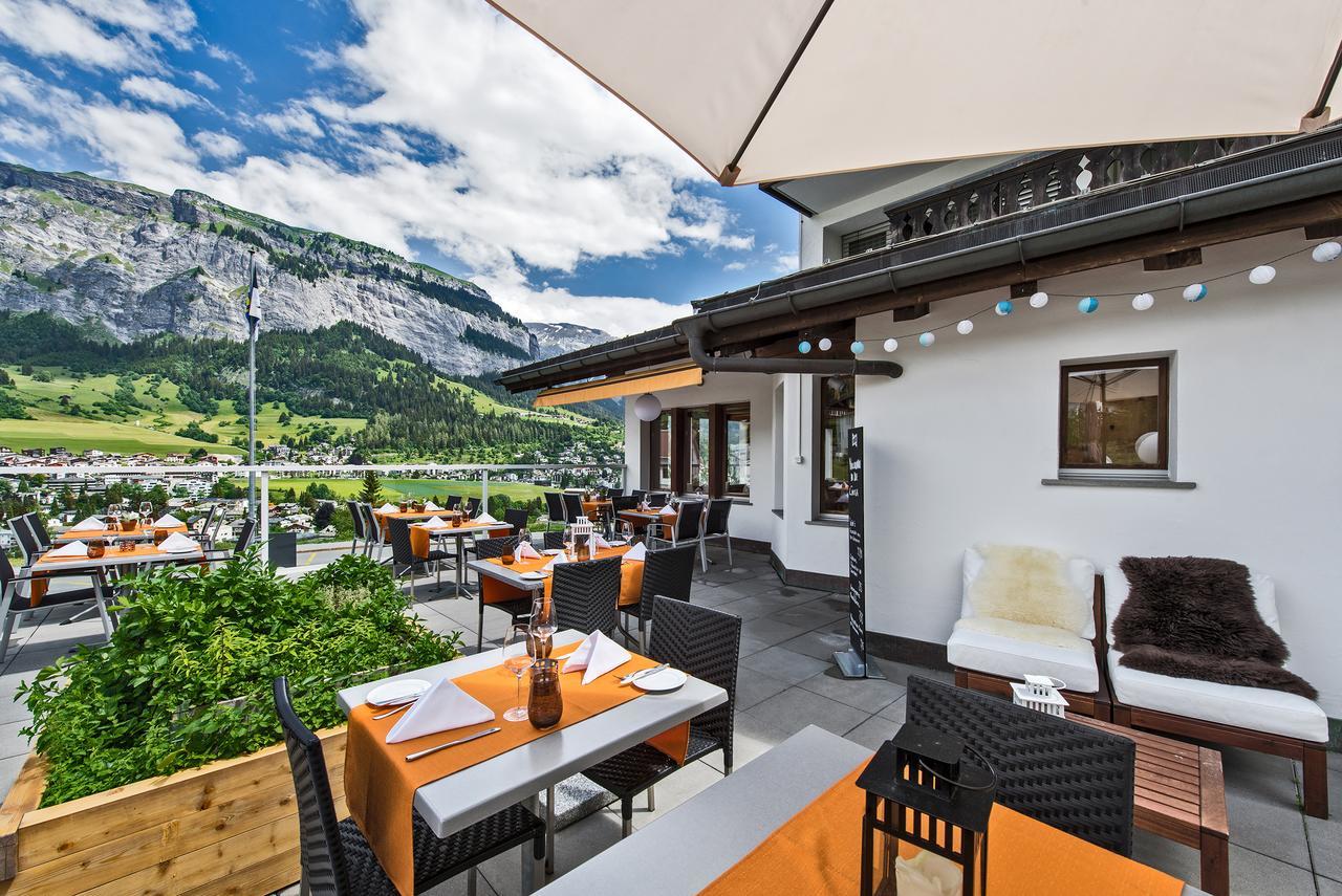 Hotel Restaurant Chesa Flims Bagian luar foto