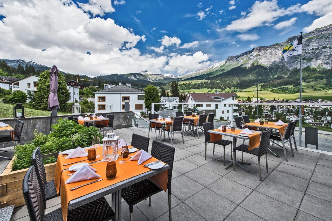 Hotel Restaurant Chesa Flims Bagian luar foto